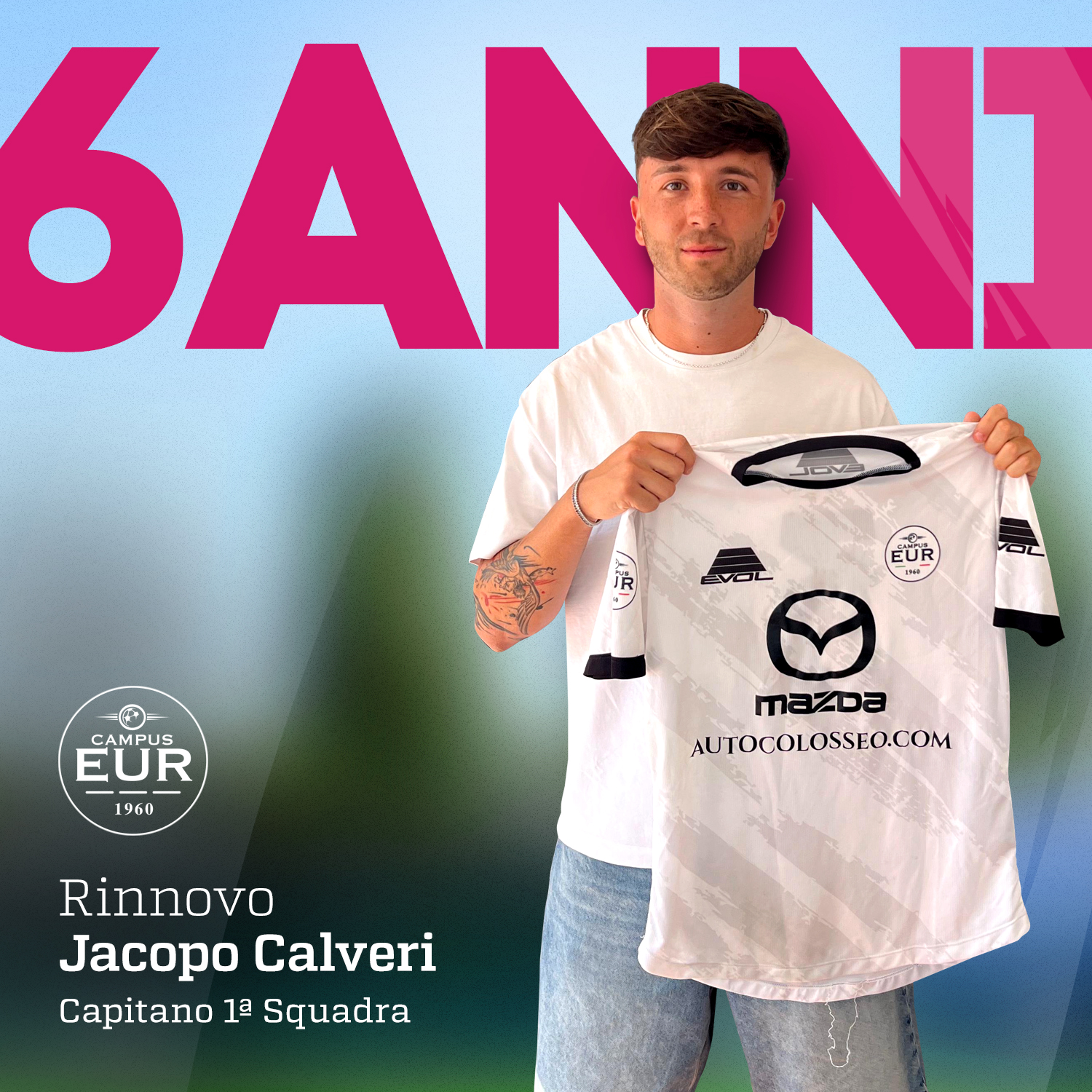 Il Capitano rinnova!