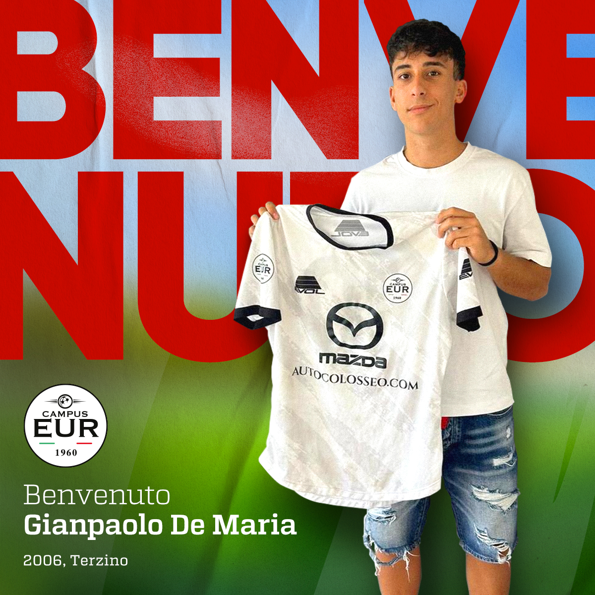 Benvenuto Gianpaolo!